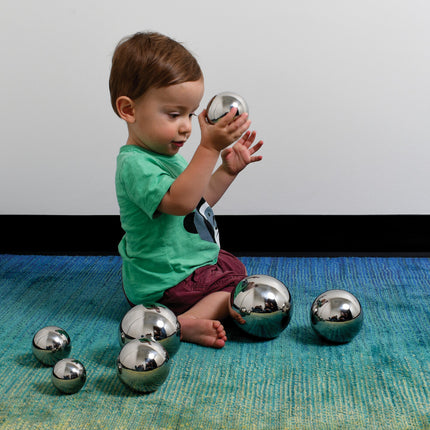 Sensory Reflective Sound Balls - Set of 7