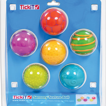 Sensory Texture Balls - Set of 6