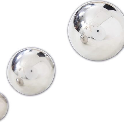 Sensory Reflective Balls - Silver - Set of 4