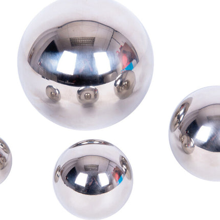 Sensory Reflective Balls - Silver - Set of 4