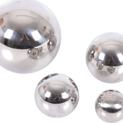 Sensory Reflective Balls - Silver - Set of 4