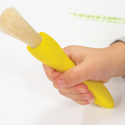 Triangle Grip Paint Brushes - 1 Size - Set of 6
