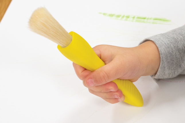 Triangle Grip Paint Brushes - 1 Size - Set of 6