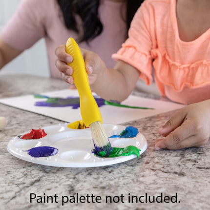 Triangle Grip Paint Brushes - 1 Size - Set of 6