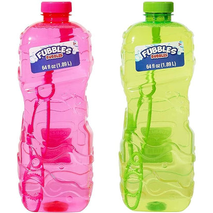 Fubbles Bubble Solution 64 oz (assorted colors)