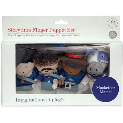 Storytime Musketeer Mates - Finger Puppet Assortment