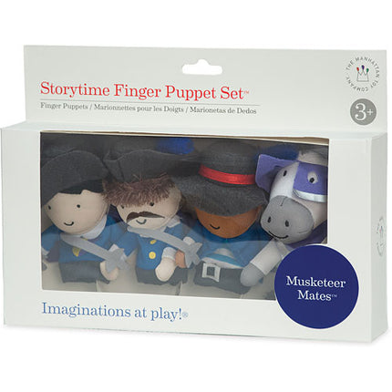 Storytime Musketeer Mates - Finger Puppet Assortment