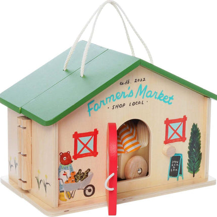 Market Day Wooden Playset