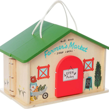 Market Day Wooden Playset