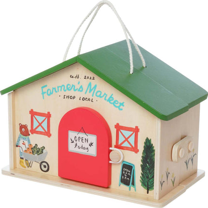 Market Day Wooden Playset