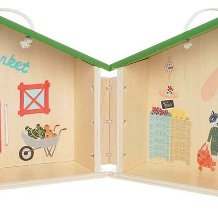 Market Day Wooden Playset