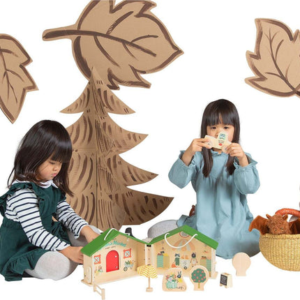 Market Day Wooden Playset