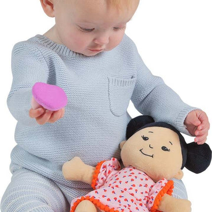 Wee Baby Stella Light Beige with Black Buns