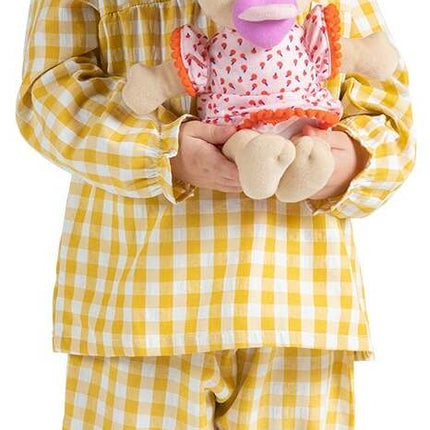 Wee Baby Stella Light Beige with Black Buns