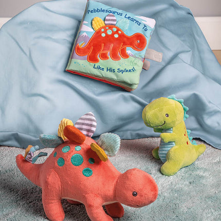 Pebblesaurus Soft Book - 6x6"