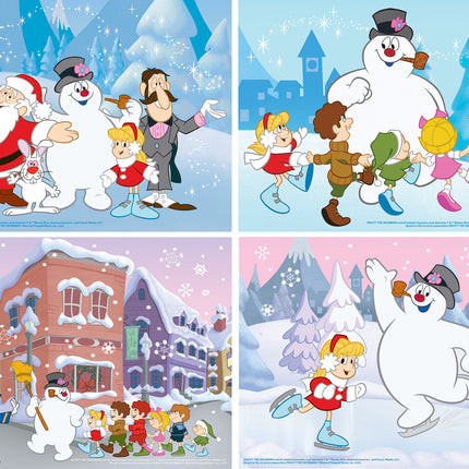 Frosty the Snowman - 4 Pack 100 Piece Puzzles