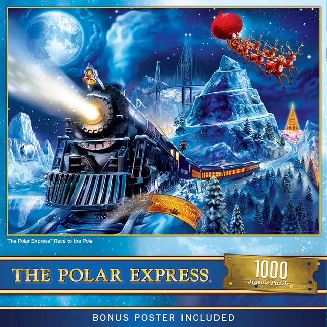 The Polar Express - Race to the Pole 1000 Piece Puzzle