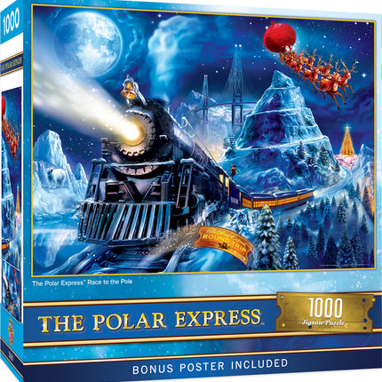 The Polar Express - Race to the Pole 1000 Piece Puzzle