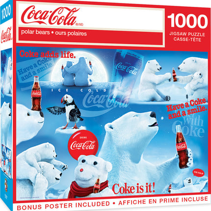 Holiday - Coca-Cola Polar Bears 1000 Piece Puzzle