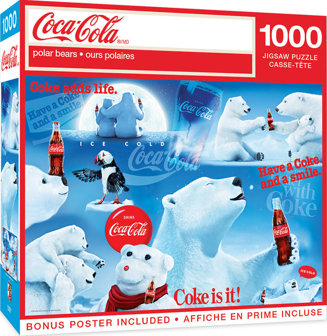 Holiday - Coca-Cola Polar Bears 1000 Piece Puzzle
