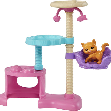 Barbie Kitty Condo Doll And Pets