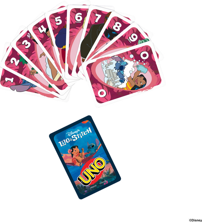  UNO Disney’s Lilo and Stitch Card Game for Kids & Family Night