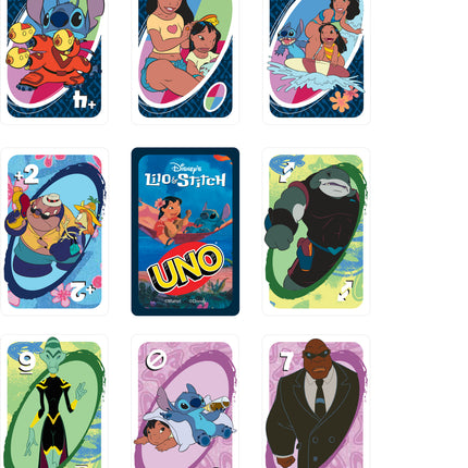  UNO Disney’s Lilo and Stitch Card Game for Kids & Family Night