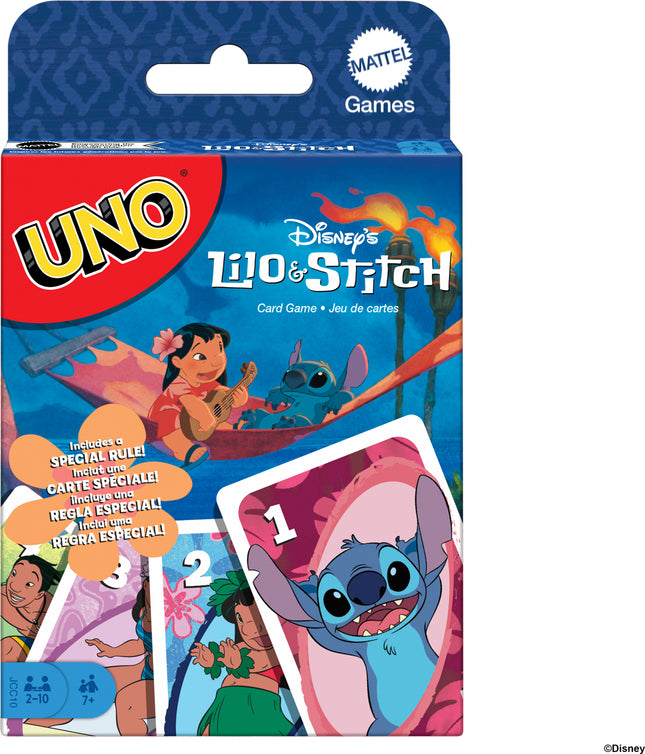  UNO Disney’s Lilo and Stitch Card Game for Kids & Family Night
