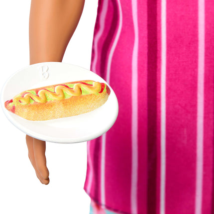 Barbie Mysteries: Beach Detectives Ken Doll in Signature Outfit with Storytelling Accessories