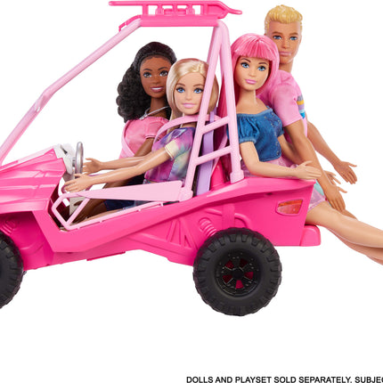 Barbie Mysteries: Beach Detectives Ultimate Beach Buggy Vehicle Playset with 10+ Accessories