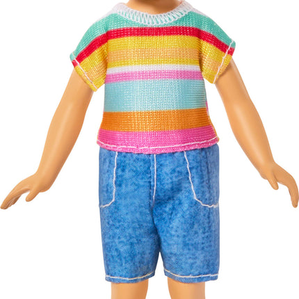 Barbie Chelsea Club Koji Boy Small Doll, 6-Inch with Brunette Hair in Removable Outfit & Shoes