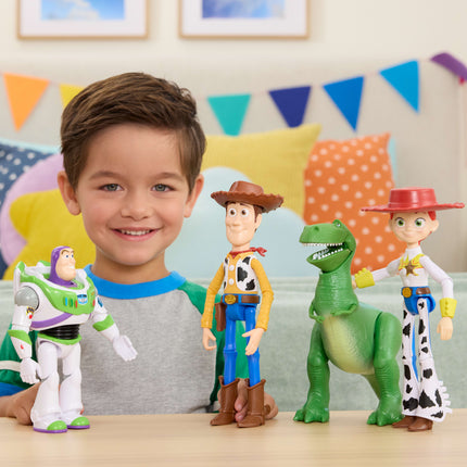 Disney Pixar Disney and Pixar Toy Story Action Figures 7 Inch Playscale, Favorite Characters 8+ Posable Joints
