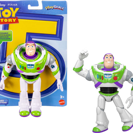 Disney Pixar Disney and Pixar Toy Story Action Figures 7 Inch Playscale, Favorite Characters 8+ Posable Joints