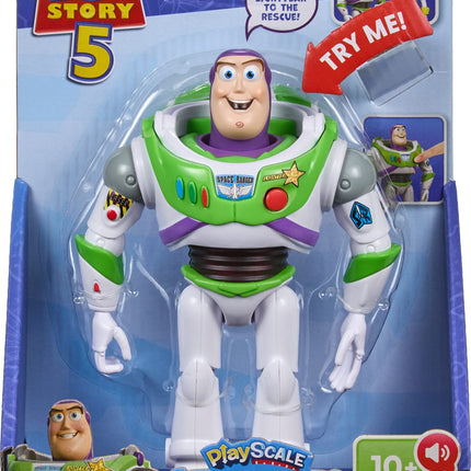Disney Pixar Disney and Pixar Toy Story 5 Interactables Buzz LIghtyear 7 Inch Movie Phrases & Cross Talk