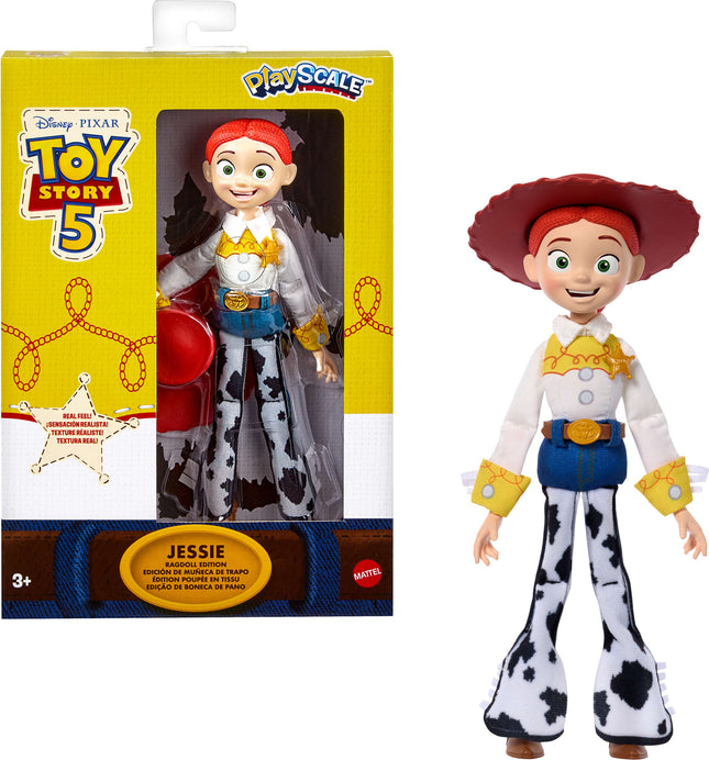 Disney Pixar Disney and Pixar Toy Story 5 Playscale 7 Inch Ragdoll Edition Figures, Movie Accurate Soft Dolls