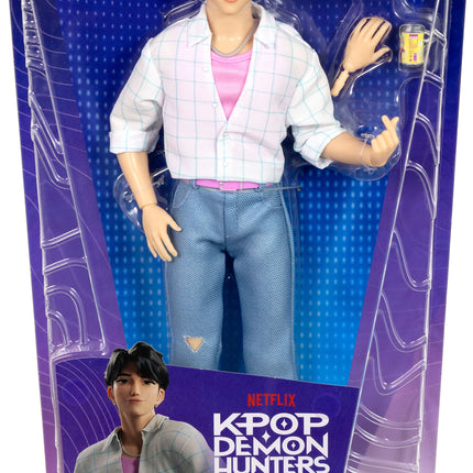 Mattel KPop Demon Hunters Saja Boys Jinu Fashion Doll in “Soda Pop” Look with Themed Movie Accessories