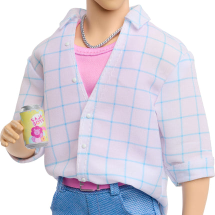 Mattel KPop Demon Hunters Saja Boys Jinu Fashion Doll in “Soda Pop” Look with Themed Movie Accessories
