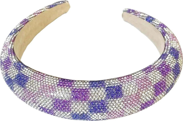 Era Check Crystal Headband (assorted)