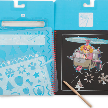 Paw Patrol Scratch Art Pad - Skye