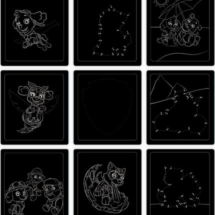Paw Patrol Scratch Art Pad - Skye