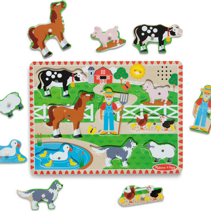 Old MacDonald's Farm Sound Puzzle - 8 Pieces