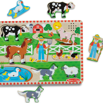 Old MacDonald's Farm Sound Puzzle - 8 Pieces