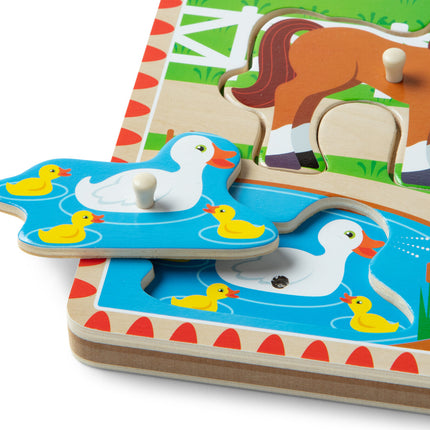 Old MacDonald's Farm Sound Puzzle - 8 Pieces