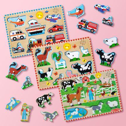 Old MacDonald's Farm Sound Puzzle - 8 Pieces