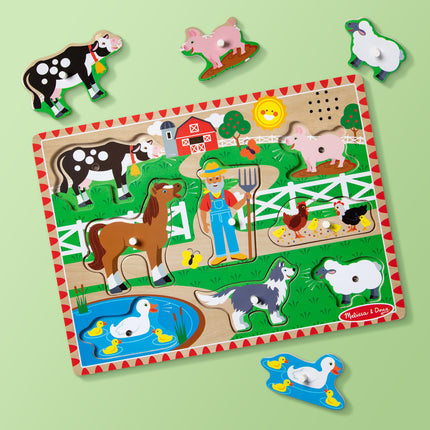 Old MacDonald's Farm Sound Puzzle - 8 Pieces