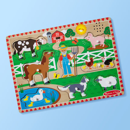 Old MacDonald's Farm Sound Puzzle - 8 Pieces