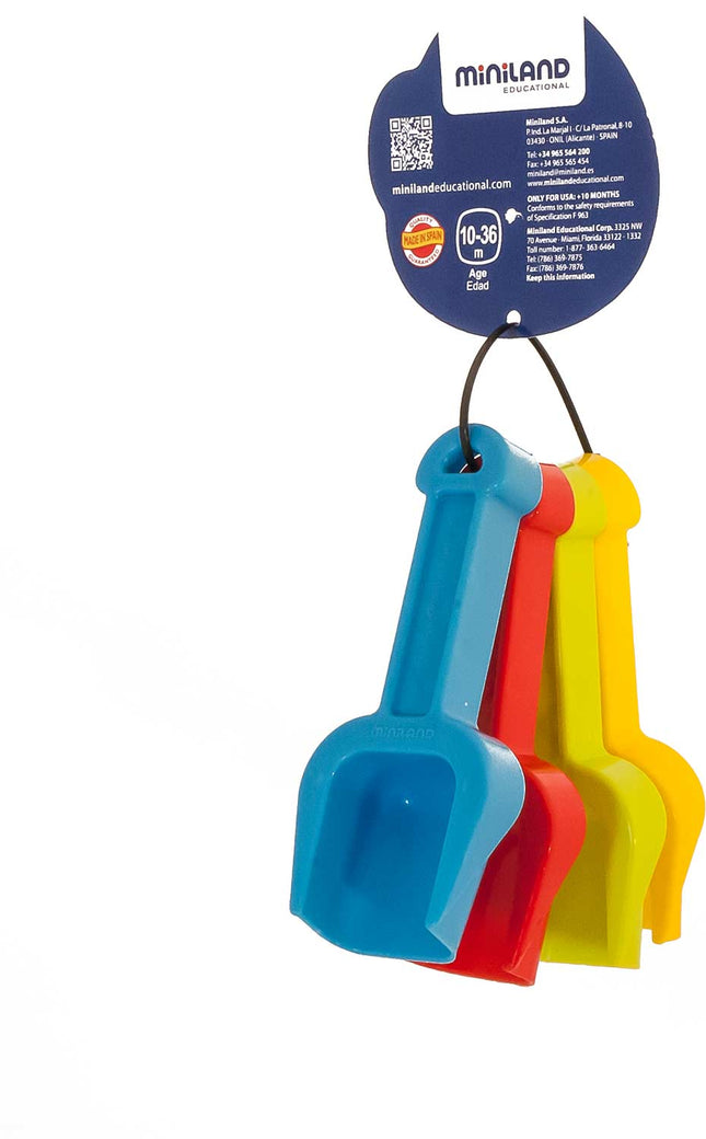 4 Baby Shovels Set