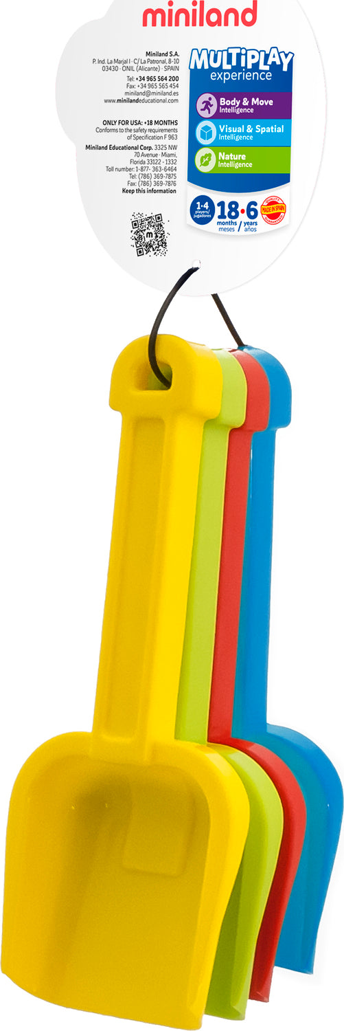 Set Of 4 Shovels