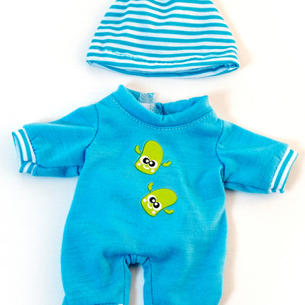 Cold Weather Blue Pjs 8 1/4"