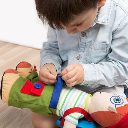 Washable Fastening Doll: Caucasian Boy